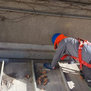 Limpieza y sellado techumbre